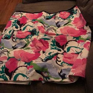 Talbots Women Floral Print Skirt Size 22w